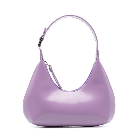 By Far Amber Shoulder Bag Patent Leather NWT